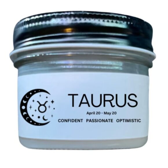 Taurus Candle - Zodiac Candle - Taurus Traits - Gift for Taurus - Picture 1 of 1